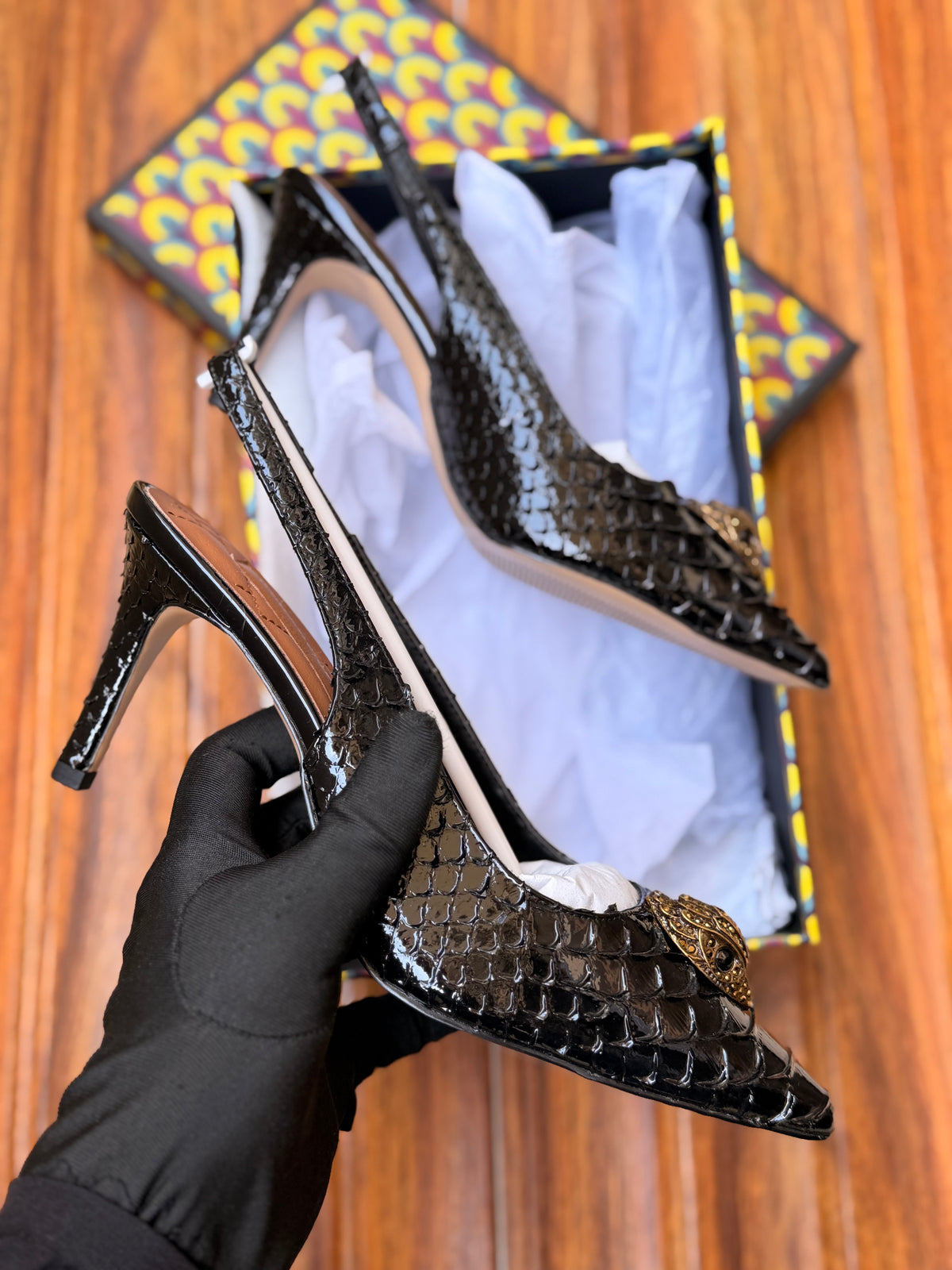 K famous brand heel