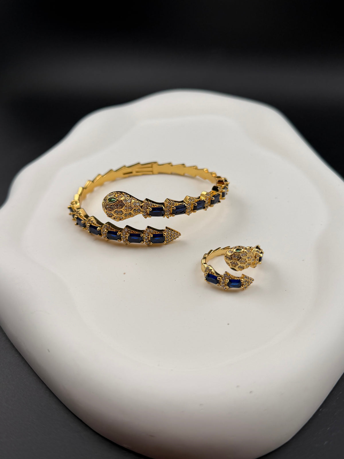 B famous brand bangle with ring ( 5 colors )