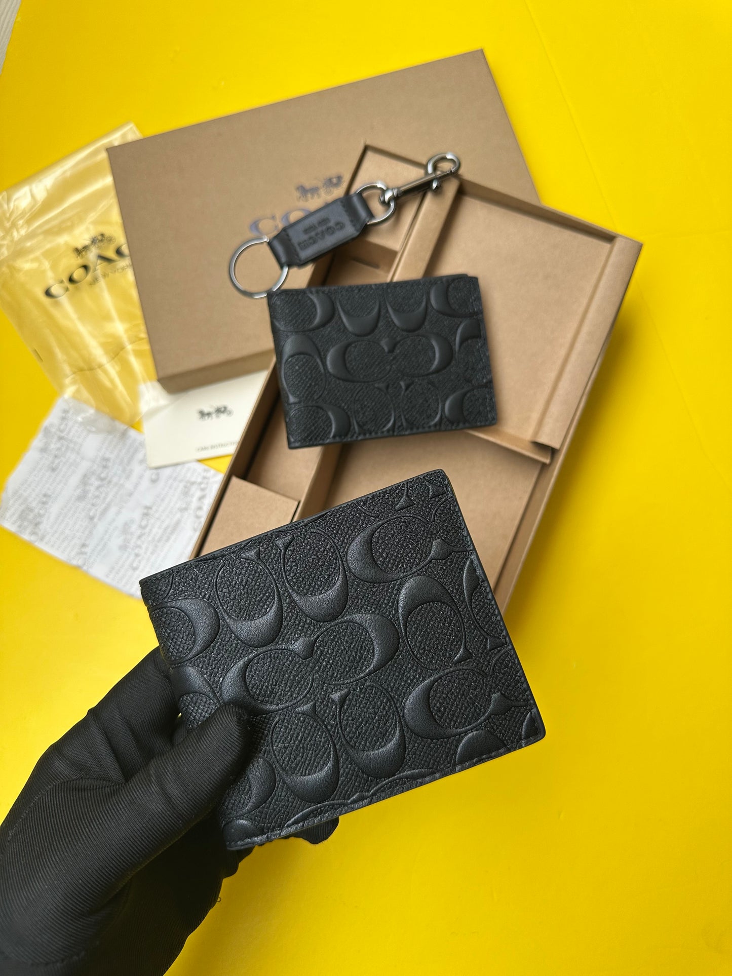 Coach wallet set of 3