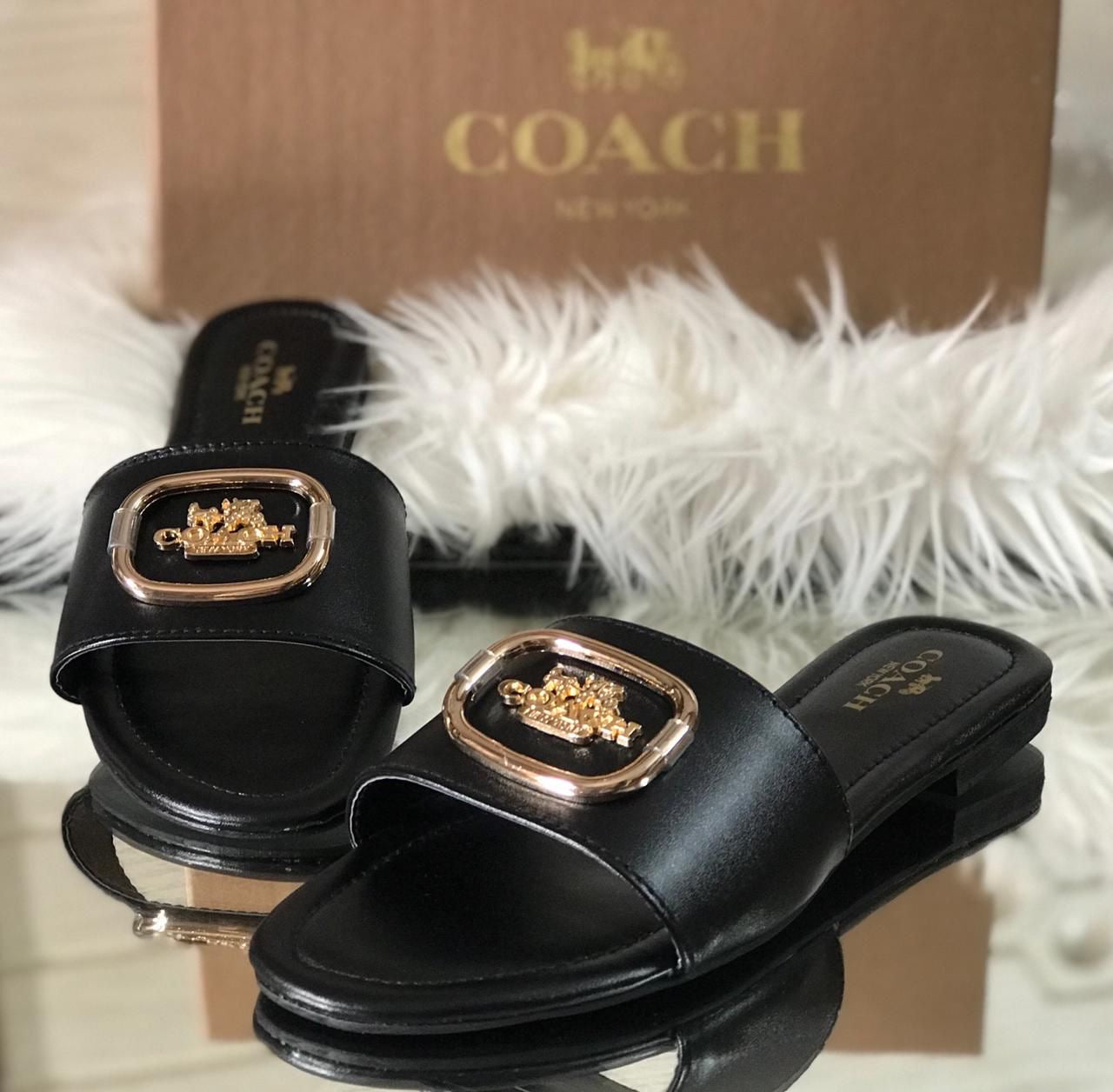 Coach slipper ( 2 colors)
