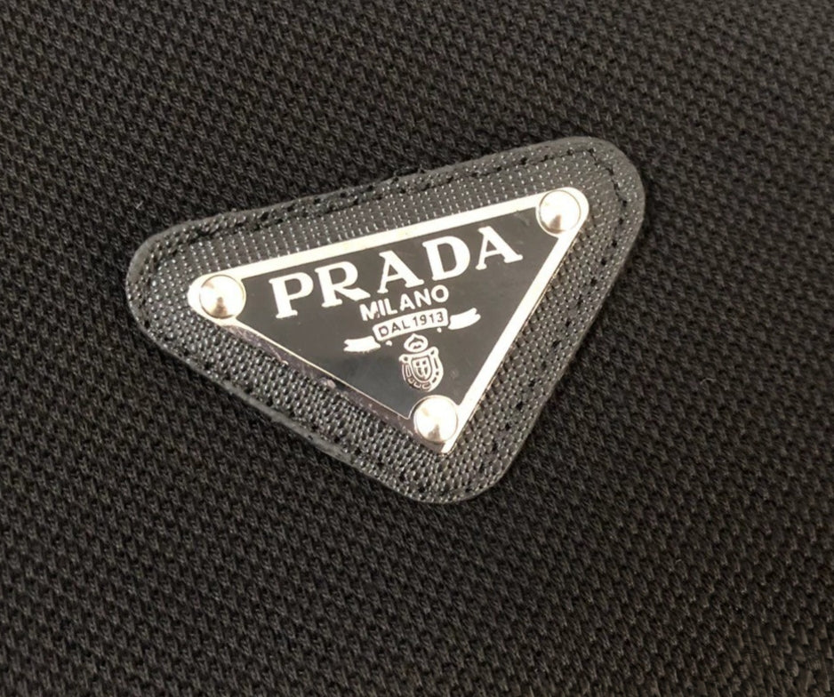 Prada polo shirt black