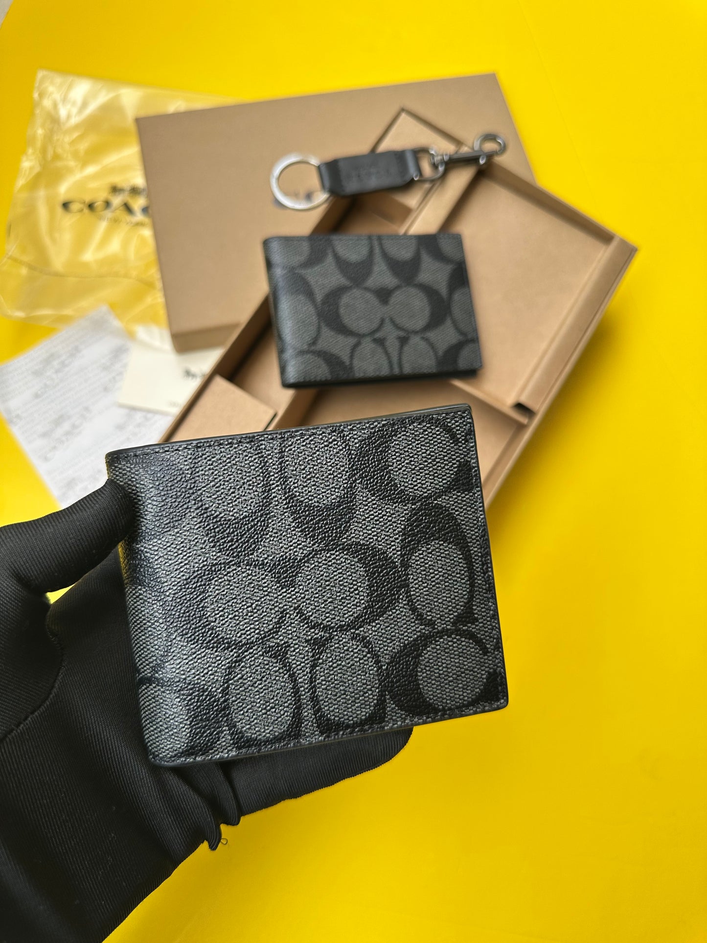 Coach wallet set of 3