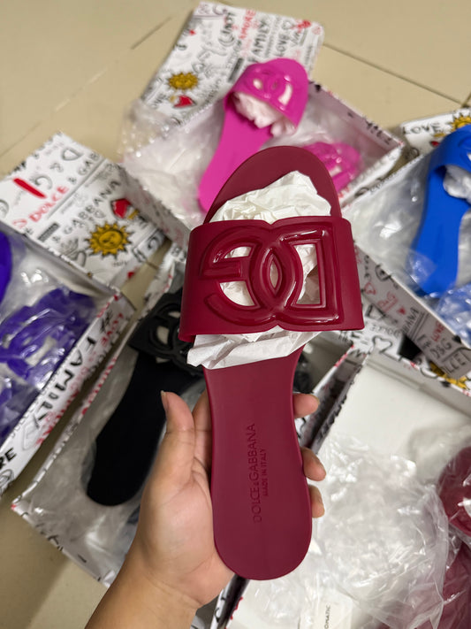 D&G famous brand slipper imported