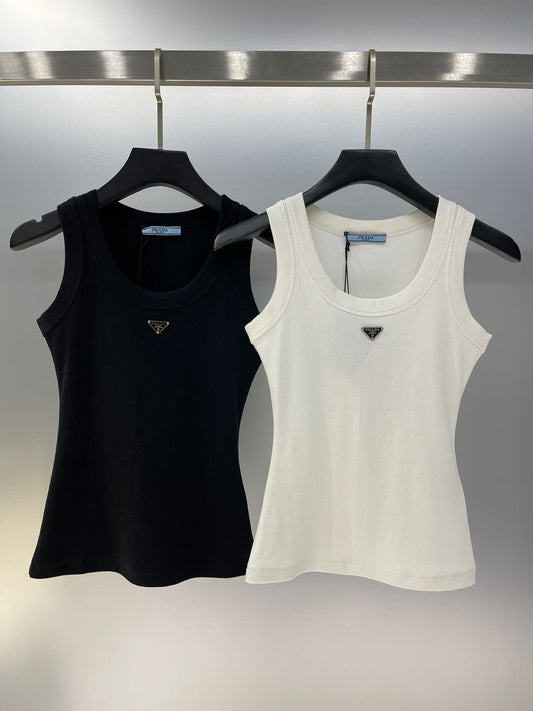 Prada Tank Top black/white