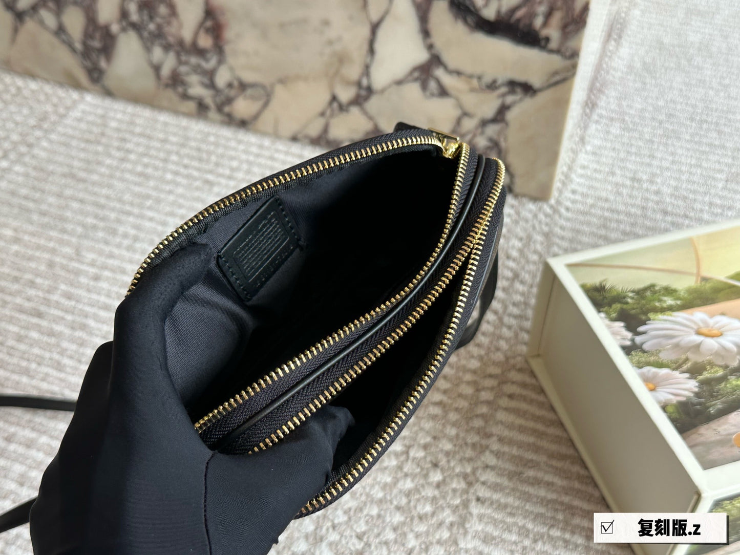 Coach cross body bag