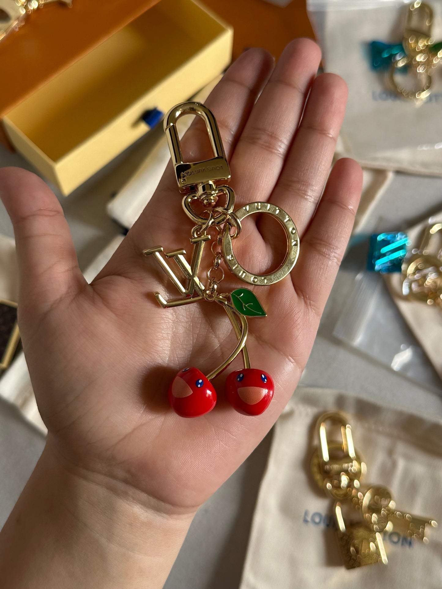 LV cherry charm