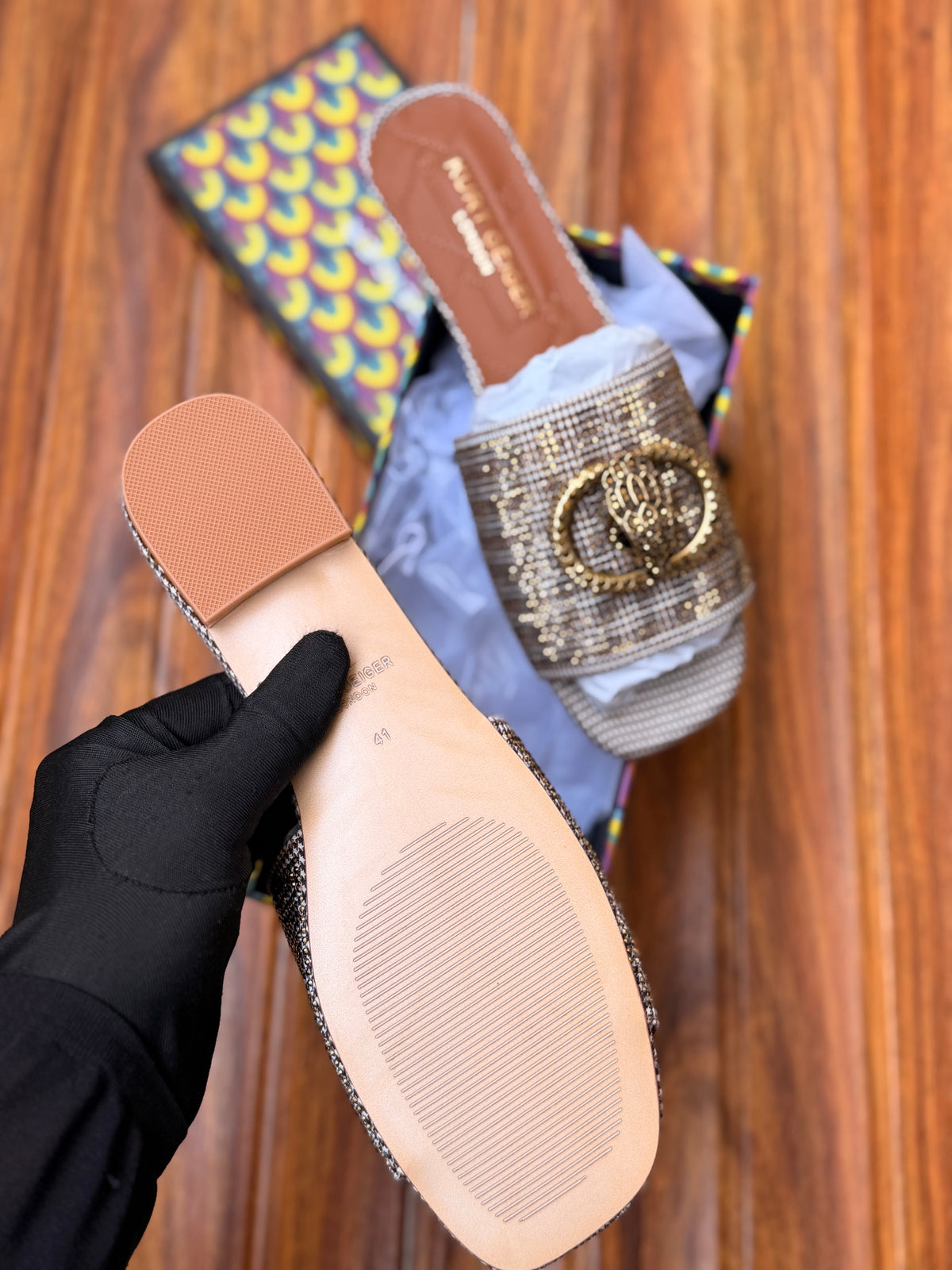 K famous brand slipper