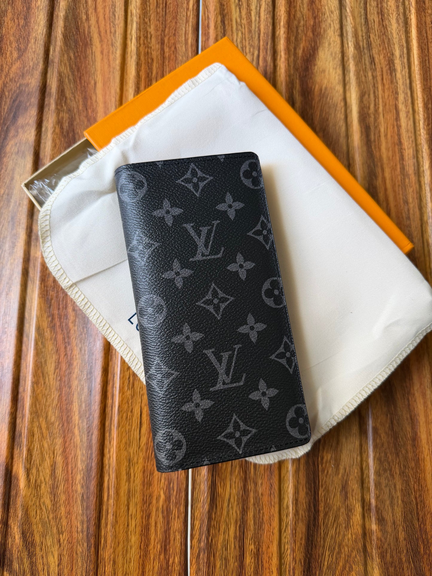 lv famous brand long wallet