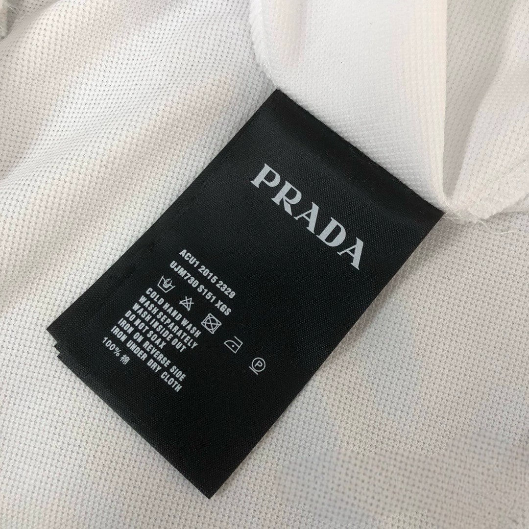 Prada polo shirt white