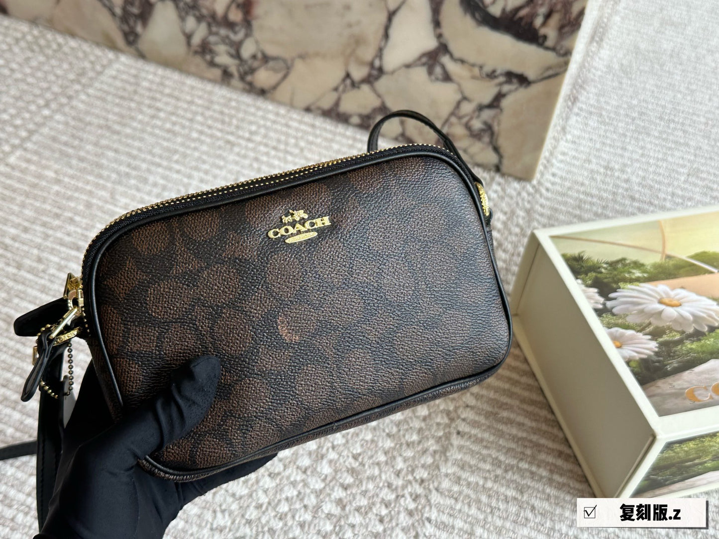 Coach cross body bag