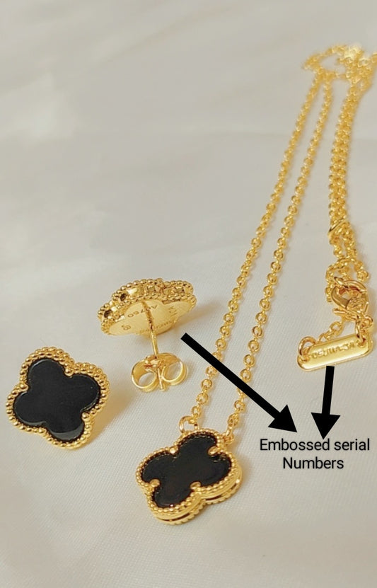 VC necklace & earrings ( 3 colors )