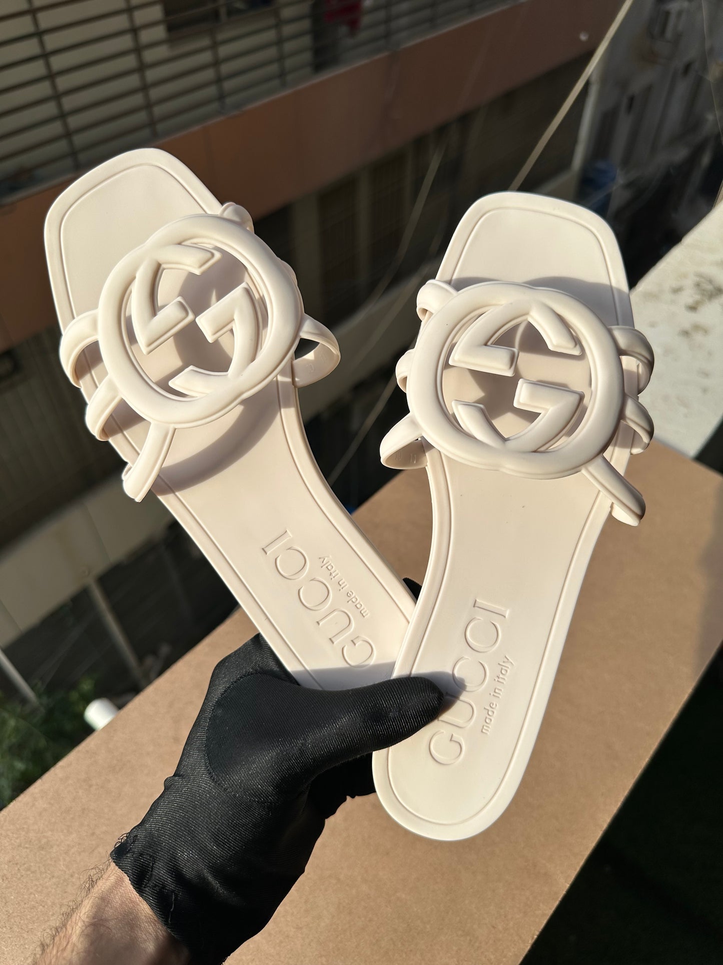 White slides famous brand