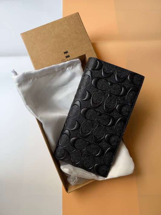 C famous brand long wallet