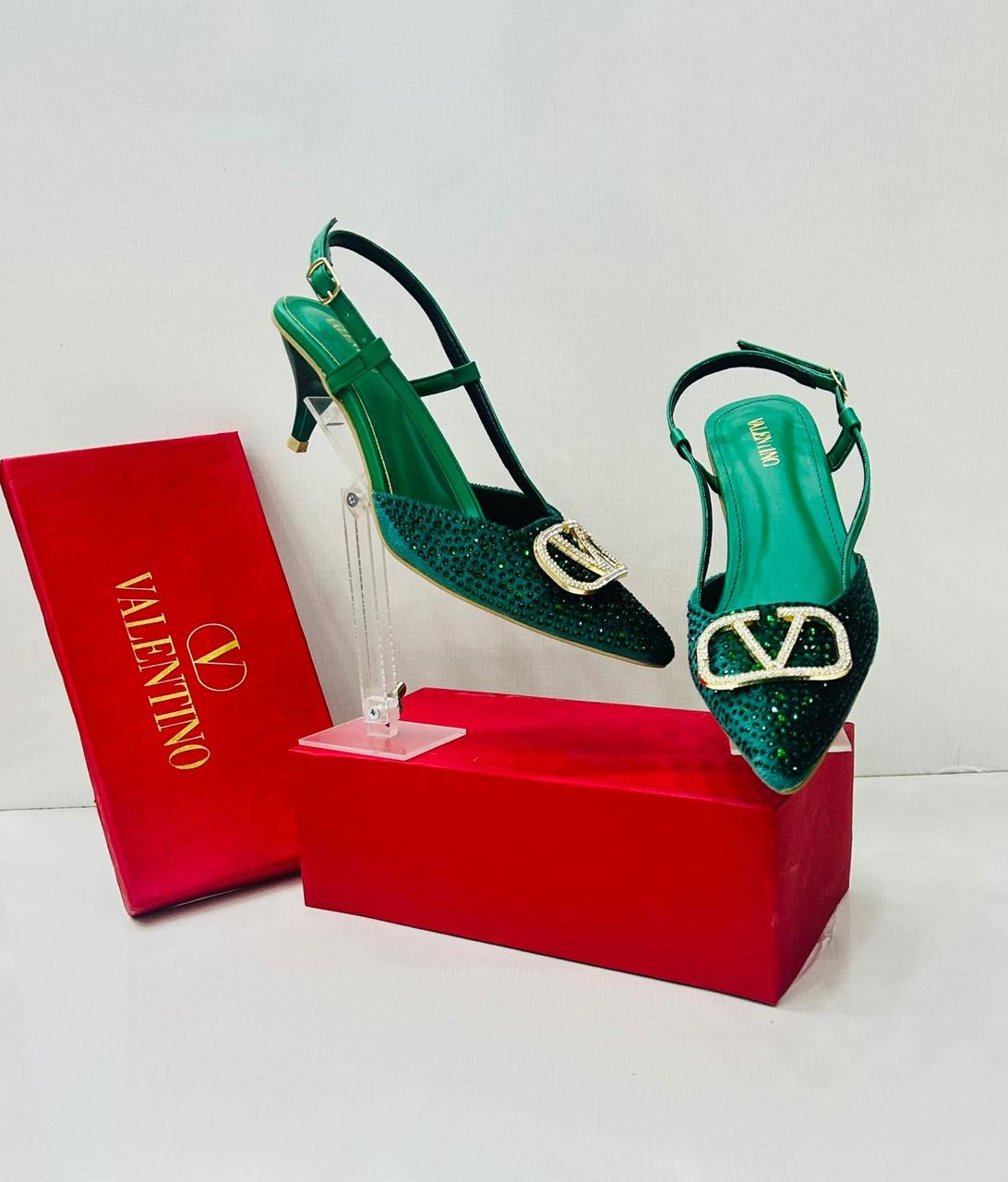 V famous brand heel ( 6 colors )