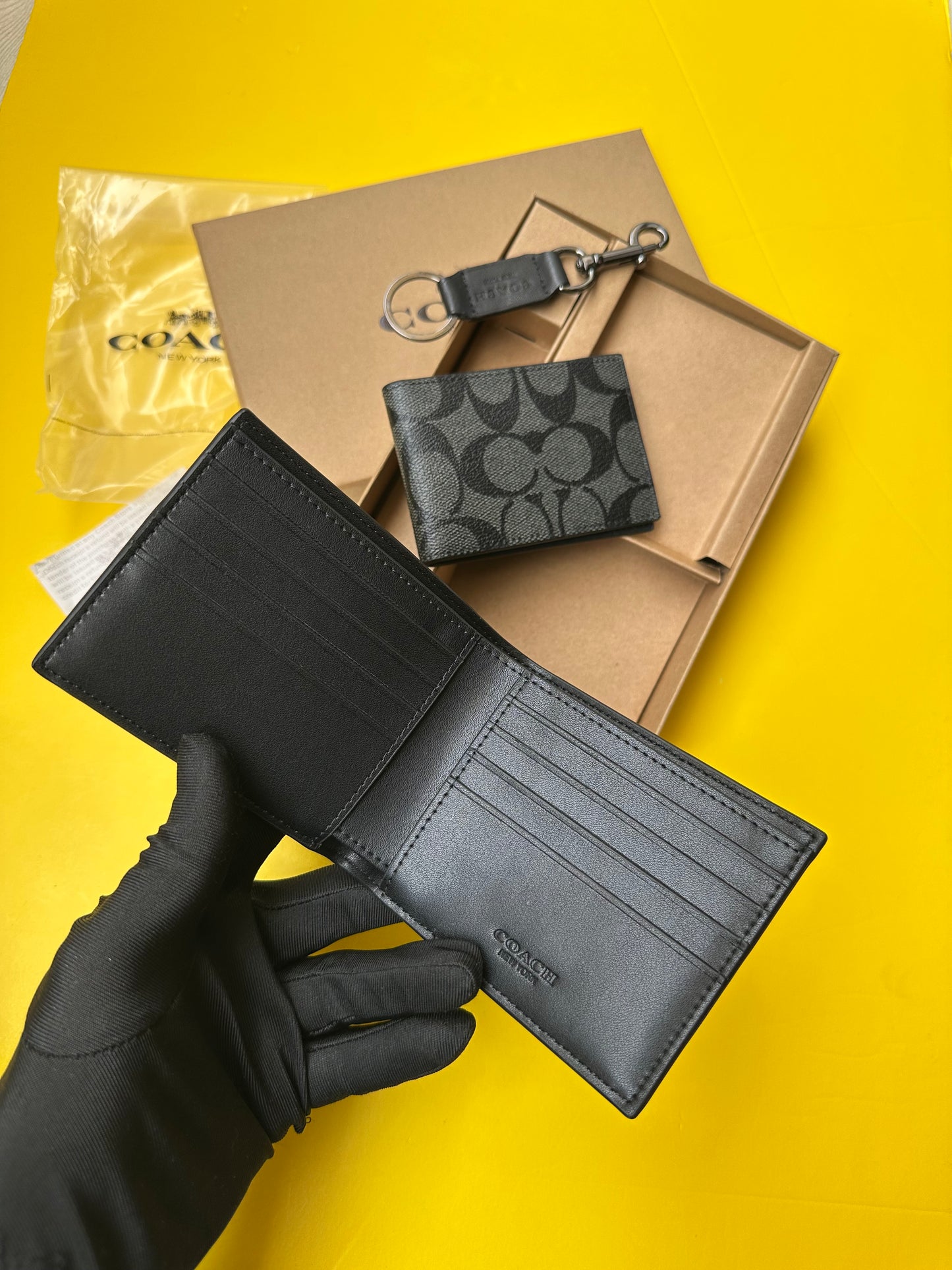 Coach wallet set of 3