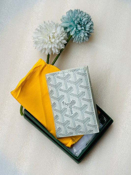 Goyard wallet white