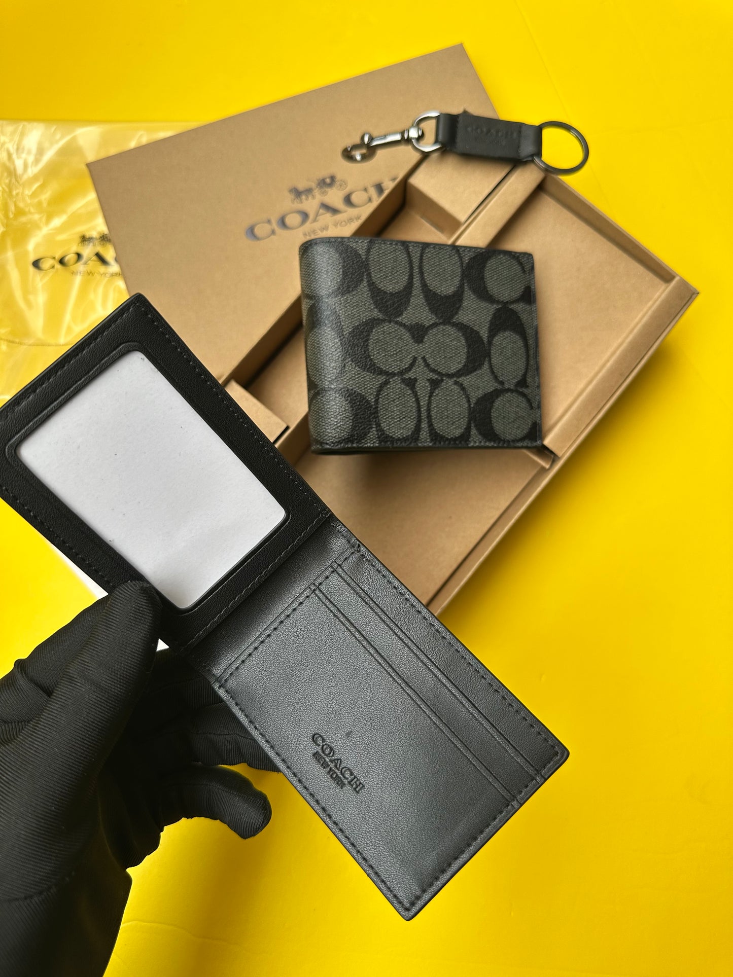 Coach wallet set of 3