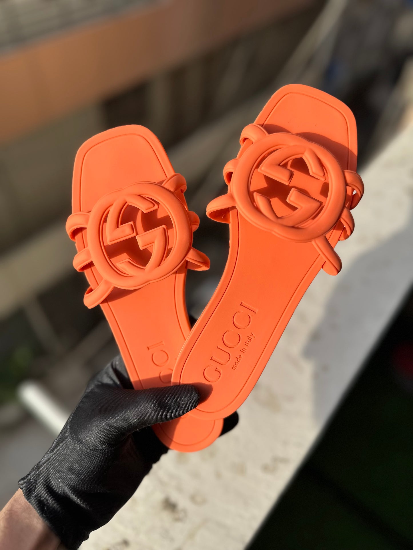 Orange slides famous brand