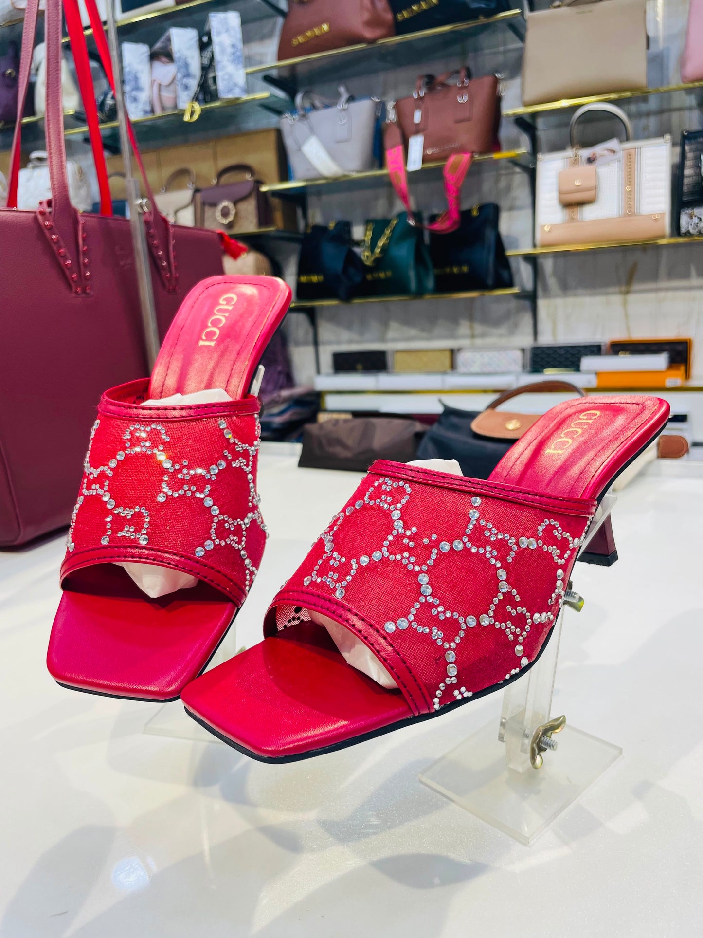 G famous brand heel ( 4 colors )