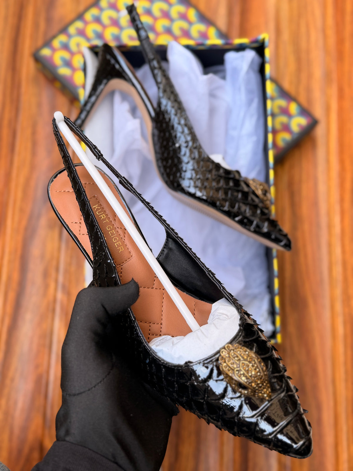 K famous brand heel