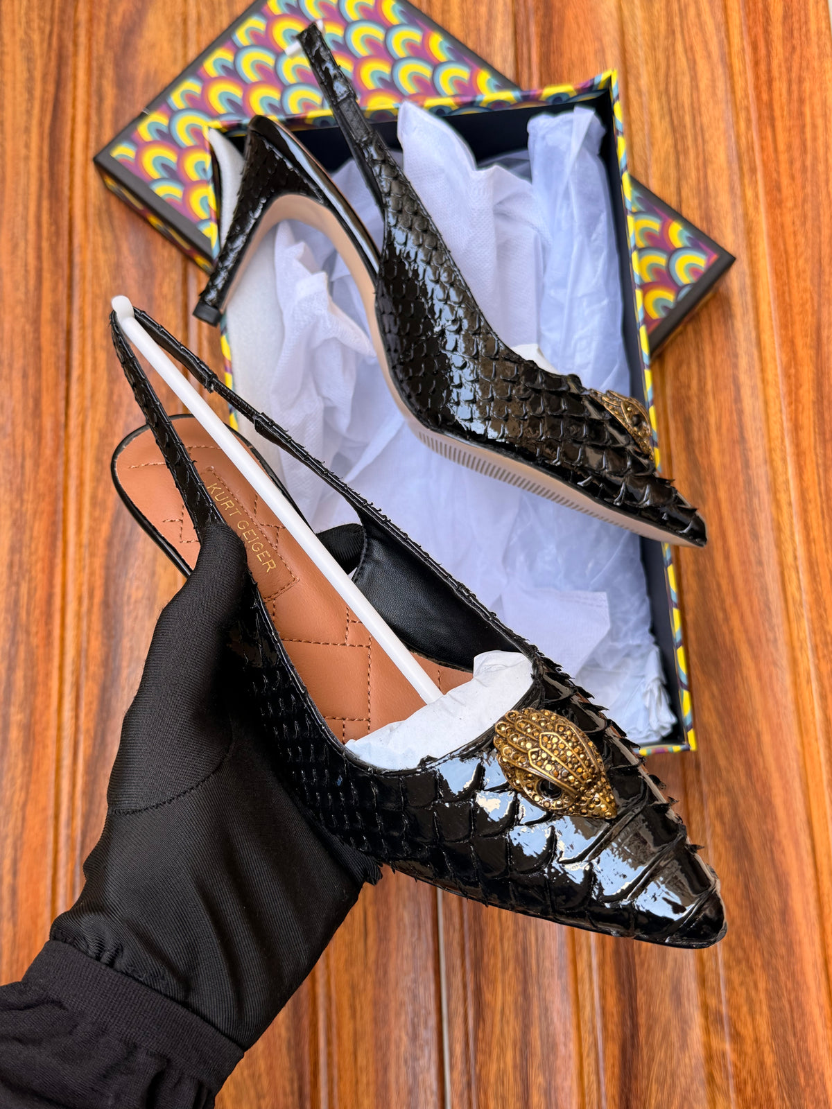 K famous brand heel