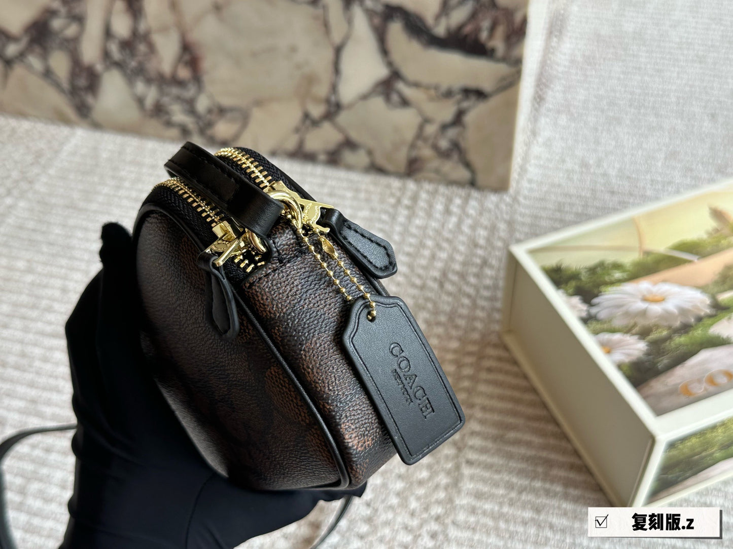 Coach cross body bag