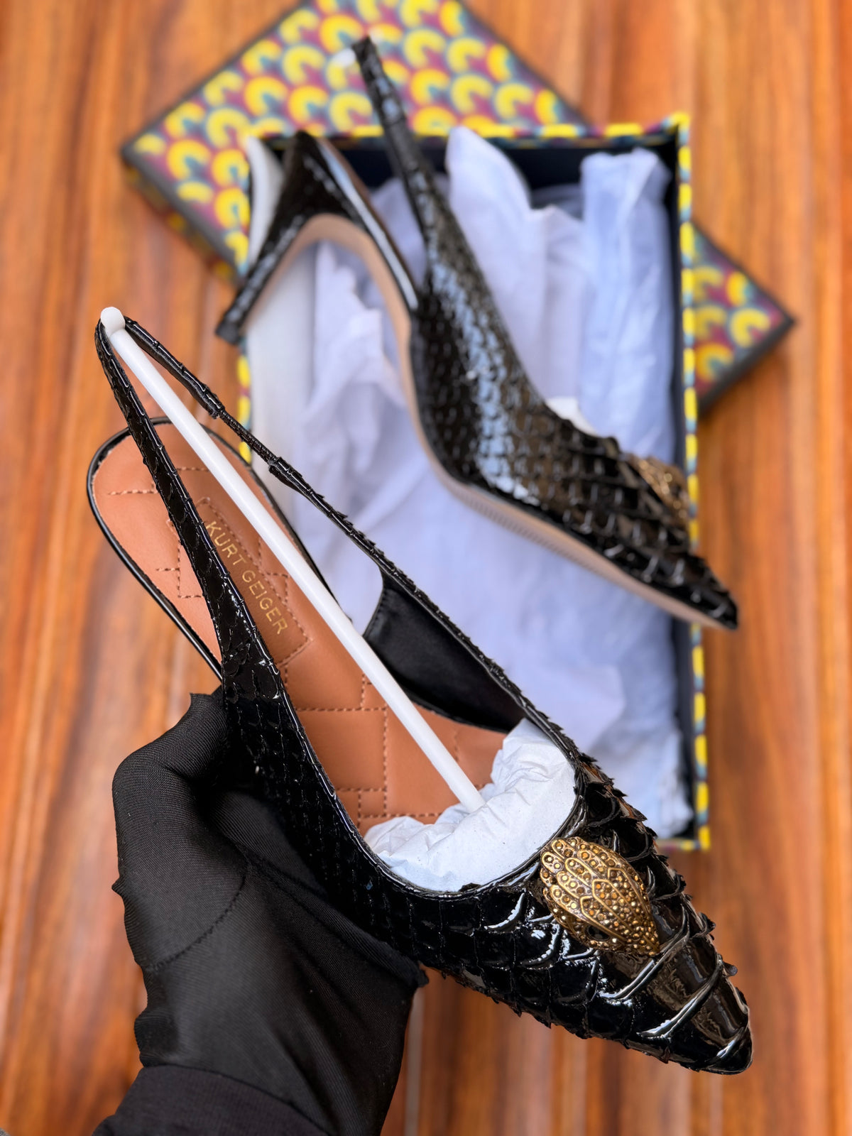K famous brand heel