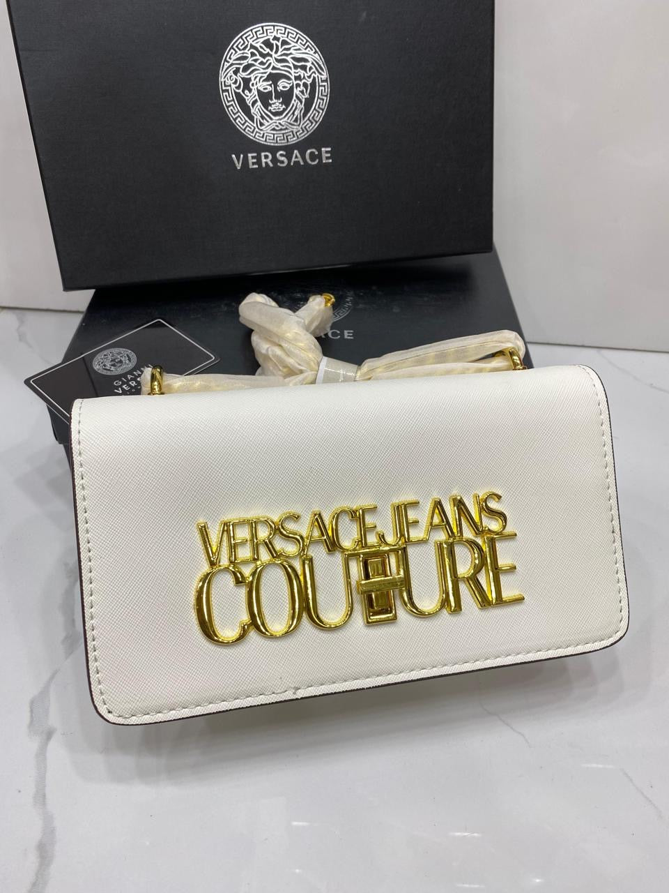 VERSACE JEANS COUTURE SHOULDER BAG