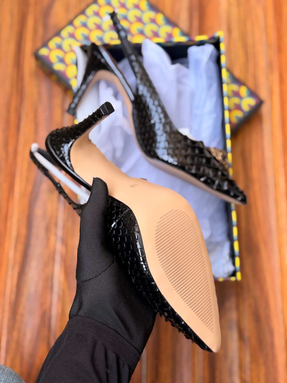 K famous brand heel