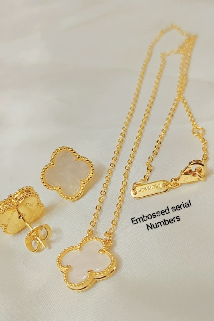 VC necklace & earrings ( 3 colors )