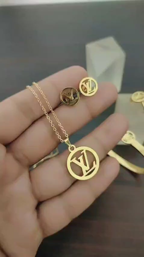 Famous brand complete set jewelry